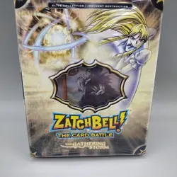 ZatchBell! Card Battle Gathering Storm Imminent Destruction Deck Sealed New - Image 3
