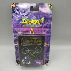 Zatch Bell Spell Book Brago Promo Card Purple Sleeves Mini Binder New Sealed - Image 1