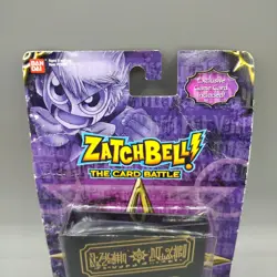 Zatch Bell Spell Book Brago Promo Card Purple Sleeves Mini Binder New Sealed - Image 2