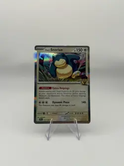 Pokemon Card Hop's Snorlax Journey Together Reverse Holo Rare 117/159 Near Mint - Image 1