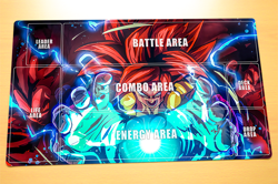 No.4084 Dragon Ball Super Fusion World Card Game Playmat Goku Vegeta Gogeta - Image 4