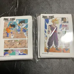 Dragon Ball Fusion World Championship Card Sleeves Set of 2 Limited Edition - Image 1
