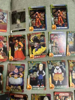 Dragon Ball Morinaga Wafer Card 23 Piece 3D Collectible Used - Image 3