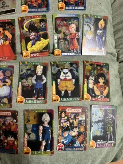 Dragon Ball Morinaga Wafer Card 23 Piece 3D Collectible Used - Image 4