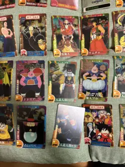 Dragon Ball Morinaga Wafer Card 23 Piece 3D Collectible Used - Image 5