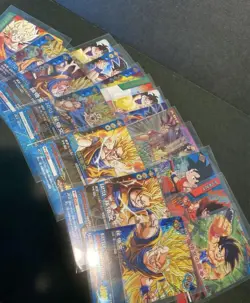 Dragon Ball Data Carddass Son Goku Card Set 18 Pieces Rare - Image 3