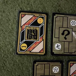 Dragon Ball Card Set 5 Pieces Super Saiyan Z Characters used - Image 3