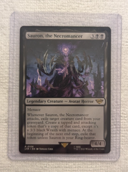 Sauron, the Necromancer (106) MTG Universes Beyond: The Lord of the Rings (M/NM) - Image 1