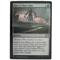 x1 Ruin in Their Wake J22 MTG M/NM Uncommon Green Sorcery Jumpstart 2022 TCG CCG - Image 1