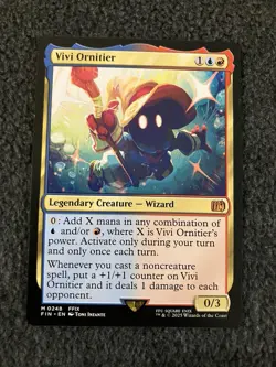 Magic The Gathering MTG - Vivi Ornitier - Final Fantasy FIN - Image 1