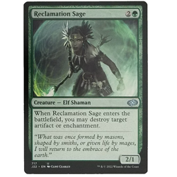 x1 Reclamation Sage J22 MTG M/NM Uncommon Green Creature Elf Shaman TCG CCG - Image 1