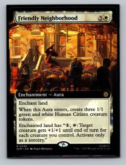 2025 MTG Marvel Spider-Man Friendly Neighborhood (Extended Art) 0246 R - Image 1