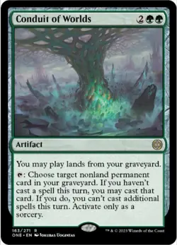 Conduit of Worlds (Foil, #163, NM) Phyrexia: All Will Be One (ONE), MTG - Image 1