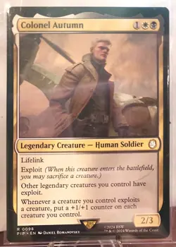 MtG Colonel Autumn Universes Beyond: Fallout Regular - Image 1