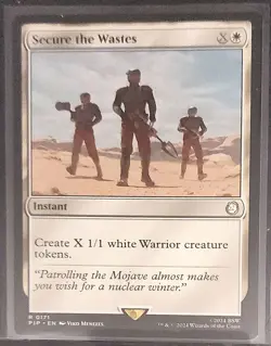 MtG Secure the Wastes Universes Beyond: Fallout Regular - Image 1