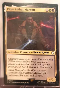 MtG Elder Arthur Maxson Universes Beyond: Fallout Regular - Image 1