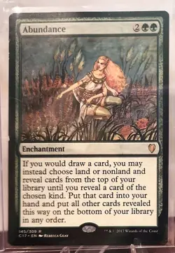 MtG Abundance Commander 2017 Regular - Image 1