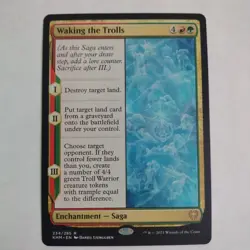 Waking the Trolls | MTG | KHM | 234/285 | Same Day Shipping! - Image 1