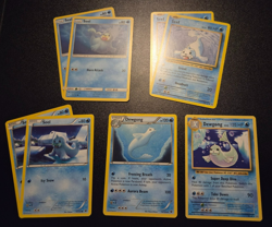 Seel (6x) & Dewgong (2x) - Pokemon Cards mini-set - Image 1
