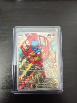Riolu 010 Mega Evolutions ETB Pokemon Center Stamped Promo - Image 1
