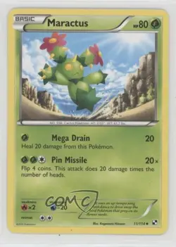 Maractus Pokemon Black & White Base Set #11 - Image 1