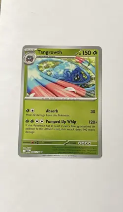 Tangrowth 007/132 Reverse Holo Uncommon Mega Evolution PACKED FRESH Pokemon TCG - Image 1
