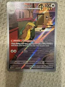 Gumshoos 153/132 Illustration Rare Pokemon Mega Evolution - Image 2