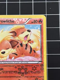 Growlithe [Reverse Holo] #RC4/RC25 | 2013 Pokemon Legendary Treasures (LP) {2} - Image 3