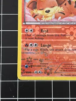 Growlithe [Reverse Holo] #RC4/RC25 | 2013 Pokemon Legendary Treasures (LP) {2} - Image 5