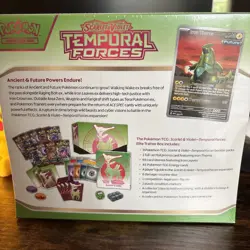 Pokemon TCG Scarlet & Violet Temporal Forces ETB: Iron Leaves Sealed - Image 3