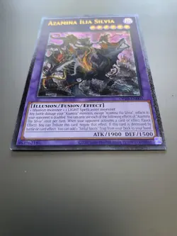 Yugioh Azamina Ilia Silvia Ultimate Rare OP28-EN003 - Image 2