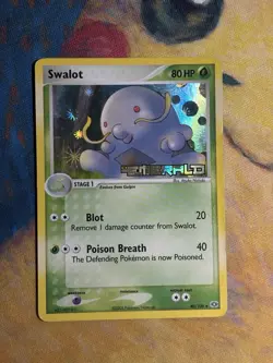 Swalot 40/106 Reverse Holo Stamped Uncommon EX Emerald Pokemon Card MP HP - Image 2