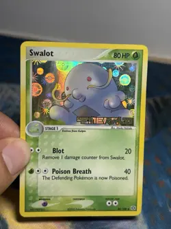 Swalot 40/106 Reverse Holo Stamped Uncommon EX Emerald Pokemon Card MP HP - Image 3