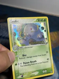 Swalot 40/106 Reverse Holo Stamped Uncommon EX Emerald Pokemon Card MP HP - Image 4