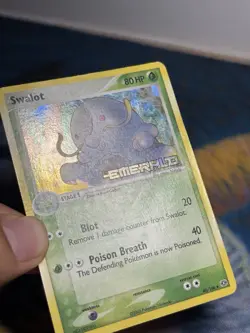 Swalot 40/106 Reverse Holo Stamped Uncommon EX Emerald Pokemon Card MP HP - Image 5