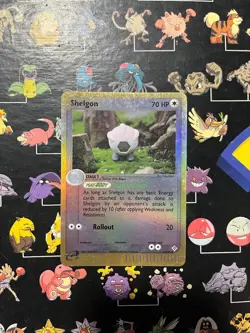 Pokemon TCG Shelgon 41/97 EX Dragon Reverse Holo Card LP - Image 1