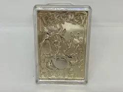 Pokemon Gold Plated Trading Cards Burger King 1999 Promo 23K (Set of 5) - Image 2