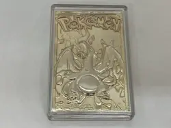Pokemon Gold Plated Trading Cards Burger King 1999 Promo 23K (Set of 5) - Image 4