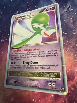Pokemon Card - Gardevoir LV.X 131/132 Diamond & Pearl Secret Wonders Holo Rare - Image 3