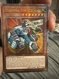 Machina Fortress RA03-EN233 Quarter Century Secret Rare QCR NM Yu-Gi-Oh Card - Image 1