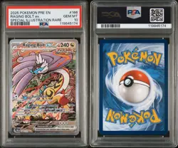 2025 Pokemon Raging Bolt ex Card Special Illustration Rare Gem Mint 10 - Image 3