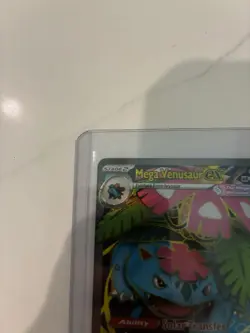 Mega Venusaur Full Art EX Mega Evolutions 155/132 Pokemon Card - Image 3