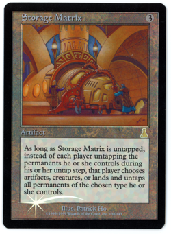 Storage Matrix - MTG (HP Quality FOIL) - Urza's Destiny - See pics/scans/desc - Image 1