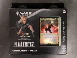 Magic The Gathering FFVII Cloud Commander Deck - Limit Break - Image 1