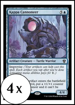 MTG - 4 x Kappa Cannoneer - Playset 4x x4 - Karlov Manor Commander - Image 1