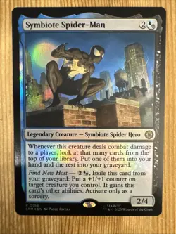 Symbiote Spider-Man - Foil - Marvel's Spider-Man - SPM R 0156 - Image 1