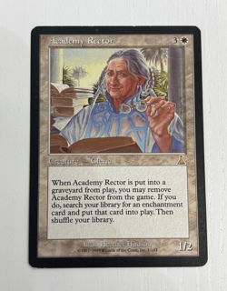 MTG Magic the Gathering Academy Rector (1/143) Urza's Destiny MP - Image 1