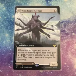 Wandering Archaic Explore the Vastlands (REGULAR) x1 - MTG Strixhaven - Image 1