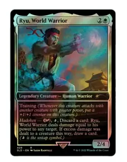 MTG | Ryu, World Warrior #429 | FOIL | STREET FIGHTER x SECRET LAIR | NM | EN - Image 1