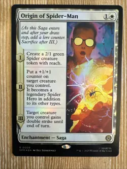 Origin of Spider-Man - Foil - Marvel's Spider-Man MTG - Image 1
